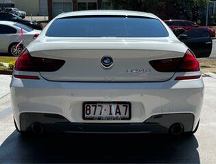 2016 BMW 6 Series F06 LCI 640d Gran Coupe Steptronic White 8 Speed Sports Automatic Sedan