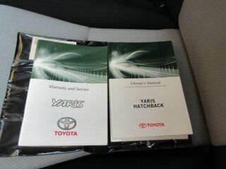 2012 Toyota Yaris NCP93R 10 Upgrade YRS Silver 5 Speed Manual Sedan