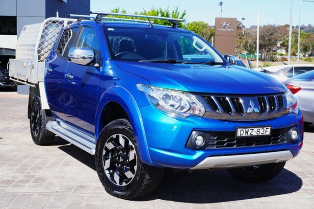 Used Mitsubishi Triton MQ MY17 Exceed Double Cab Phillip, 2017 Mitsubishi Triton MQ MY17 Exceed Double Cab Blue 5 Speed Sports Automatic Utility