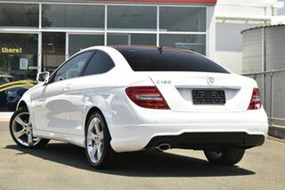 2013 Mercedes-Benz C-Class C204 MY13 C180 BlueEFFICIENCY 7G-Tronic + White 7 Speed Sports Automatic.