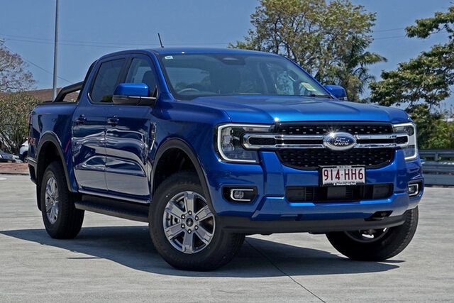 Used Ford Ranger PY 2022MY XLT Hi-Rider Capalaba, 2023 Ford Ranger PY 2022MY XLT Hi-Rider Blue Lightning 10 Speed Sports Automatic Double Cab Pick Up