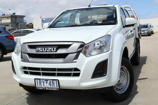 2020 Isuzu D-MAX MY19 SX Crew Cab White 6 Speed Sports Automatic Cab Chassis