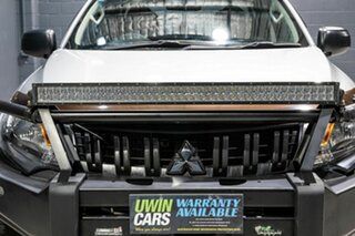 2017 Mitsubishi Triton MQ MY17 GLX Plus (4x4) Silver 5 Speed Automatic Dual Cab Utility