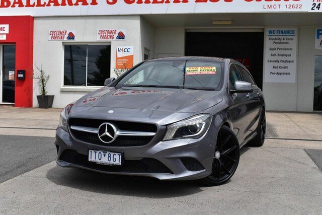 Used Mercedes-Benz CLA200 117 MY15 Wendouree, 2015 Mercedes-Benz CLA200 117 MY15 Grey 7 Speed Automatic Coupe