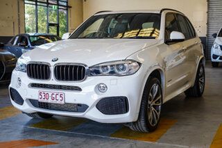 2015 BMW X5 F15 xDrive30d White 8 Speed Sports Automatic Wagon