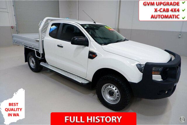 Used Ford Ranger PX MkII 2018.00MY XL Kenwick, 2018 Ford Ranger PX MkII 2018.00MY XL White 6 Speed Sports Automatic Cab Chassis