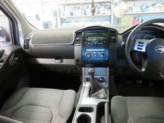 2010 Nissan Navara D40 ST-X (4x4) Silver 6 Speed Manual Dual Cab Pick-up