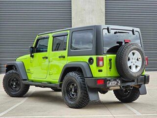 2012 Jeep Wrangler JK MY2012 Unlimited Sport Green 5 Speed Automatic Softtop