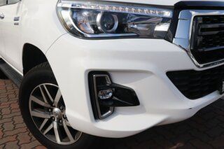 2019 Toyota Hilux GUN126R SR5 Double Cab White 6 Speed Sports Automatic Utility.