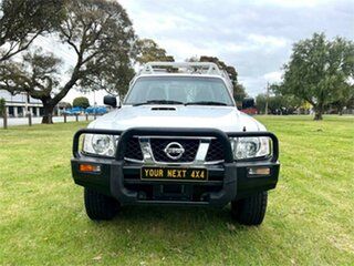 2012 Nissan Patrol MY11 Upgrade DX (4x4) White 5 Speed Manual Cab Chassis