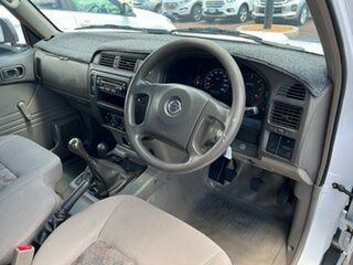 2003 Nissan Patrol GU III MY2003 DX White 5 Speed Manual Wagon