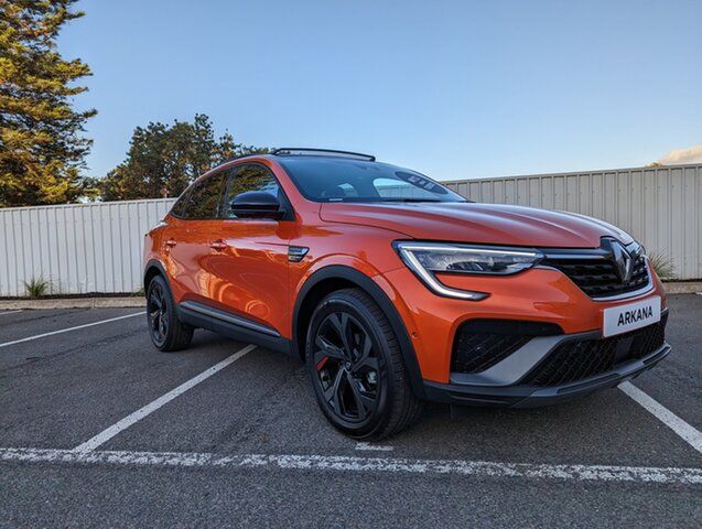 Used Renault Arkana JL1 MY22 R.S. Line Coupe EDC Nailsworth, 2022 Renault Arkana JL1 MY22 R.S. Line Coupe EDC Orange 7 Speed Sports Automatic Dual Clutch
