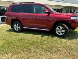 2018 Toyota Landcruiser VDJ200R LC200 GXL (4x4) Red 6 Speed Automatic Wagon