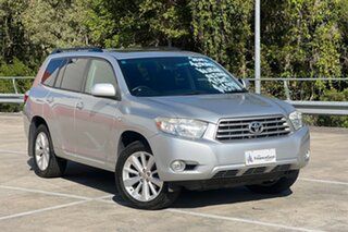 2010 Toyota Kluger GSU40R Altitude (FWD) 7 Seat Silver 5 Speed Automatic Wagon.