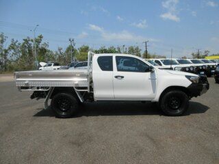 2018 Toyota Hilux GUN125R Workmate Extended White 6 Speed Sports Automatic Cab Chassis