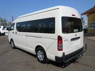 2015 Toyota HiAce KDH223R Commuter High Roof Super LWB White 5 Speed Manual Bus