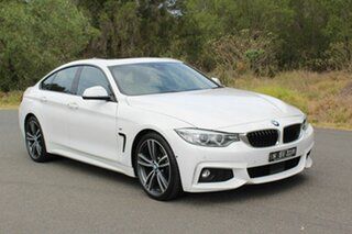 2016 BMW 4 Series F36 430i Gran Coupe M Sport White 8 Speed Sports Automatic Hatchback