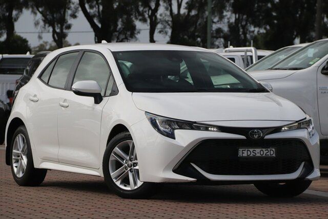 Pre-Owned Toyota Corolla Mzea12R Ascent Sport Warwick Farm, 2021 Toyota Corolla Mzea12R Ascent Sport White 10 Speed Constant Variable Hatchback