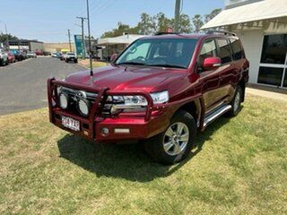 2018 Toyota Landcruiser VDJ200R LC200 GXL (4x4) Red 6 Speed Automatic Wagon.