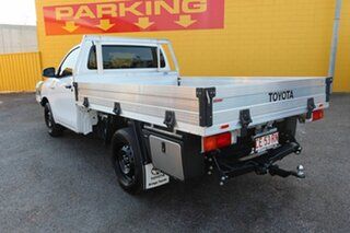 2021 Toyota Hilux TGN121R Workmate 4x2 White 5 Speed Manual Cab Chassis