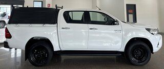 2017 Toyota Hilux GUN136R SR Double Cab 4x2 Hi-Rider White 6 Speed Sports Automatic Utility.