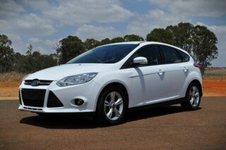 2012 Ford Focus LW Trend White 6 Speed Automatic Hatchback
