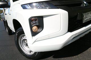 2020 Mitsubishi Triton MR MY21 GLX 4x2 White 6 Speed Sports Automatic Cab Chassis.