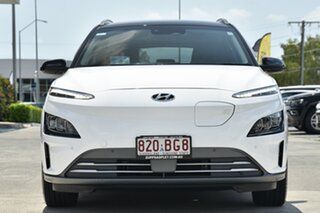 2021 Hyundai Kona Os.v4 MY21 electric Highlander White 1 Speed Reduction Gear Wagon