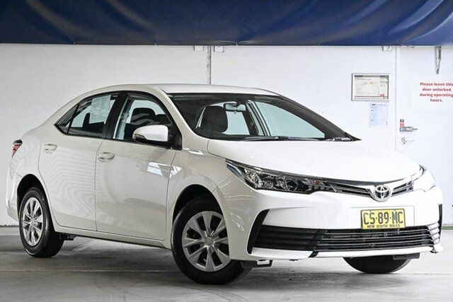 Used Toyota Corolla ZRE172R Ascent S-CVT Laverton North, 2018 Toyota Corolla ZRE172R Ascent S-CVT White 7 Speed Constant Variable Sedan