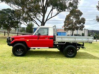 2006 Toyota Landcruiser HZJ79R (4x4) Red 5 Speed Manual 4x4 Cab Chassis
