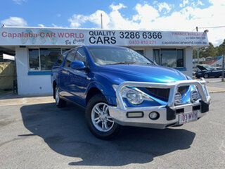 2010 Ssangyong Actyon C100 A200 XDI Blue 5 Speed Manual Wagon.