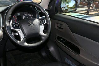 2017 Mitsubishi Triton MQ MY17 Exceed Double Cab Black 5 Speed Sports Automatic Utility