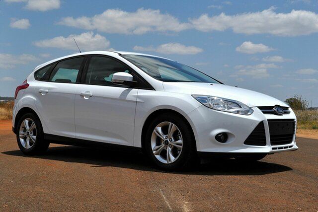Used Ford Focus LW Trend Kingaroy, 2012 Ford Focus LW Trend White 6 Speed Automatic Hatchback