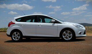 2012 Ford Focus LW Trend White 6 Speed Automatic Hatchback.