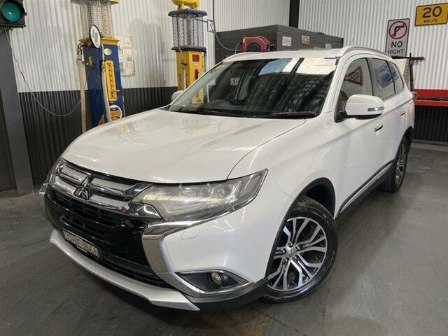 Used Mitsubishi Outlander ZK MY16 Exceed (4x4) McGraths Hill, 2016 Mitsubishi Outlander ZK MY16 Exceed (4x4) White 6 Speed Automatic Wagon