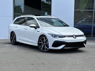 2023 Volkswagen Golf 8 MY23 R DSG 4MOTION Pure White 7 Speed Sports Automatic Dual Clutch Wagon.