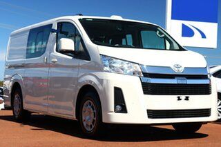 2023 Toyota HiAce GDH300R Crewvan LWB White 6 Speed Sports Automatic Van Wagon.