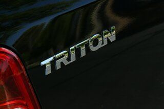 2017 Mitsubishi Triton MQ MY17 Exceed Double Cab Black 5 Speed Sports Automatic Utility