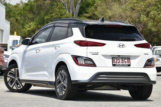 2021 Hyundai Kona Os.v4 MY21 electric Highlander White 1 Speed Reduction Gear Wagon.