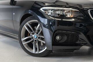 2015 BMW 2 Series F22 220i M Sport Black 8 Speed Sports Automatic Coupe.