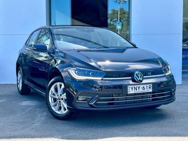 Demo Volkswagen Polo AE MY23 Update Style (restricted Features) Sutherland, 2023 Volkswagen Polo AE MY23 Update Style (restricted Features) Deep Black Pearl Effect 7 Speed
