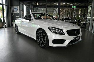 2017 Mercedes-Benz C-Class A205 808MY C43 AMG 9G-Tronic 4MATIC White 9 Speed Sports Automatic