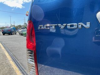 2010 Ssangyong Actyon C100 A200 XDI Blue 5 Speed Manual Wagon
