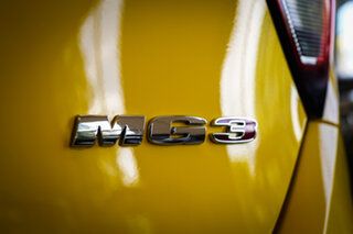 2021 MG MG3 SZP1 MY21 Excite Yellow 4 Speed Automatic Hatchback