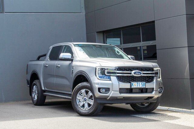 Used Ford Ranger PY 2022MY XLT Hi-Rider Hobart, 2022 Ford Ranger PY 2022MY XLT Hi-Rider Silver 10 Speed Sports Automatic Double Cab Pick Up