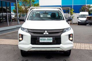 2019 Mitsubishi Triton MR MY19 GLX 4x2 White 6 speed Automatic Cab Chassis.