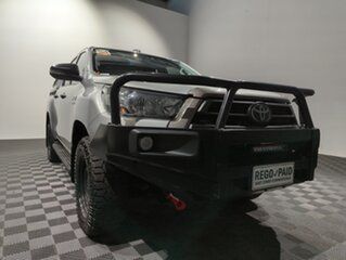 2021 Toyota Hilux GUN126R SR Double Cab Silver Sky 6 speed Automatic Utility.