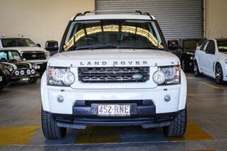 2010 Land Rover Discovery 4 Series 4 MY11 SDV6 CommandShift HSE White 6 Speed Sports Automatic Wagon.