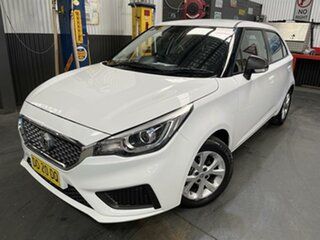 2022 MG MG3 Auto SZP1 MY22 Core (with Navigation) White 4 Speed Automatic Hatchback.