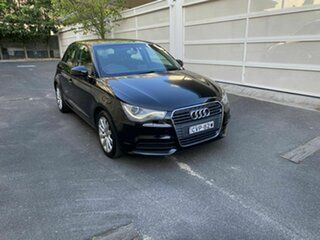 2014 Audi A1 8X MY14 Attraction Sportback S Tronic Black 7 Speed Sports Automatic Dual Clutch